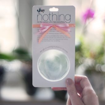 "Gift of nothing"-Verpackung